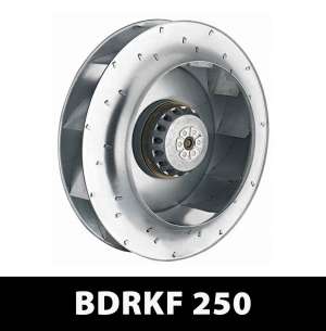Yuvarlak Kanal Fanı BDRKF 250 